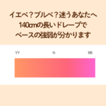 グラデーションカラースケールベース診断　松戸骨格診断・パーソナルカラー診断